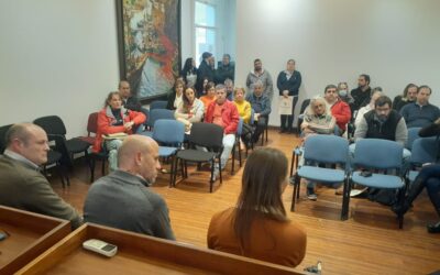 Conferencia de prensa en Soriano – ROU.