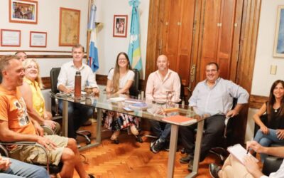Reunión sobre turismo junto al Intendente de Gualeguaychú